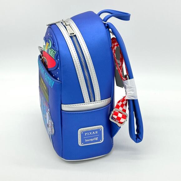 Loungefly Disney Toy Story Pizza Planet Space Entry Buzz Woody Mini Backpack New - Picture 6 of 8